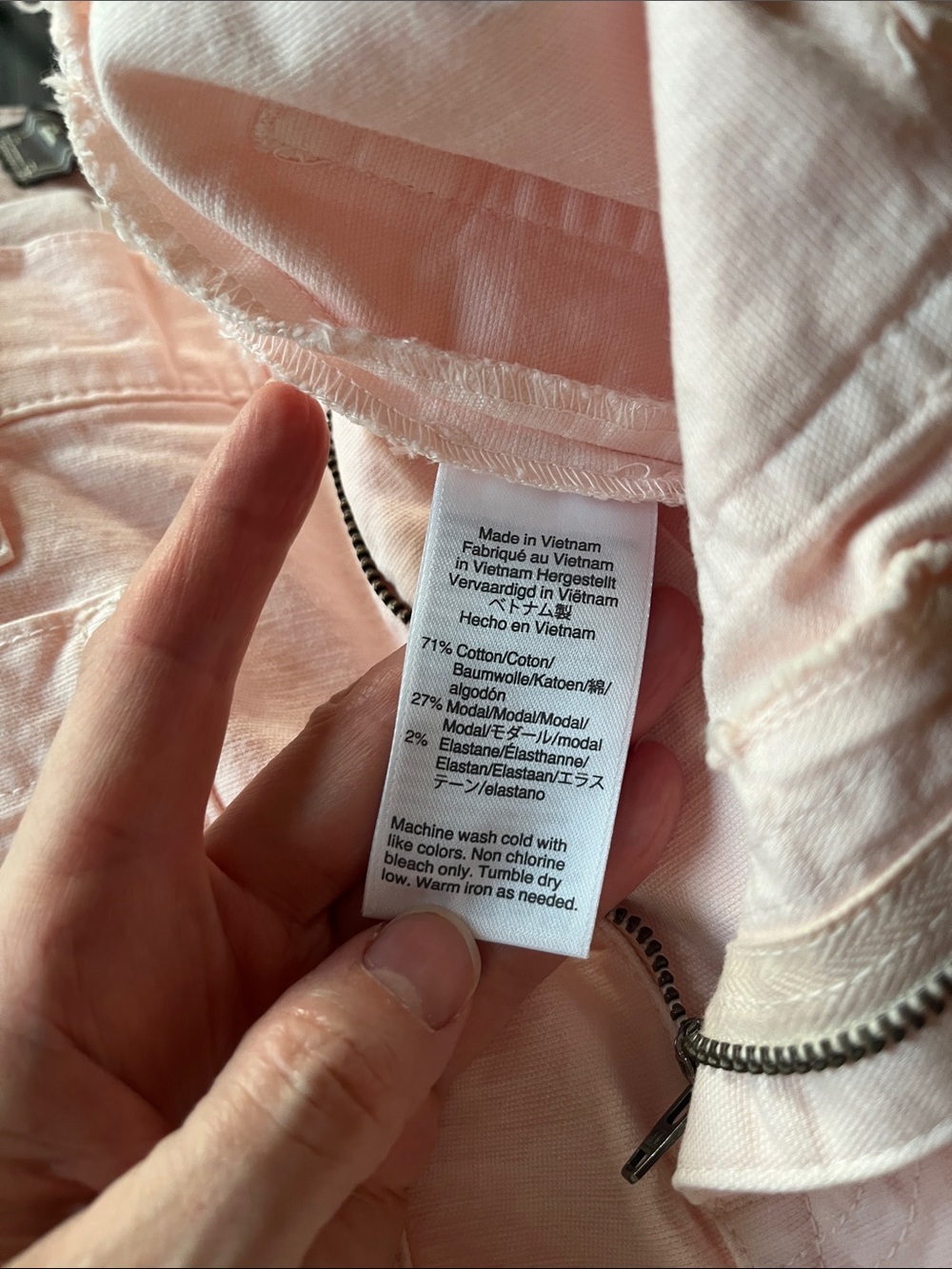 JCREW Point Sur washed wide-leg crop pant pink 28 Small NWT - Picture 4 of 8